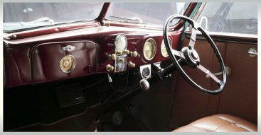 Ford Convertible Club Cabriolet 1937 Interior