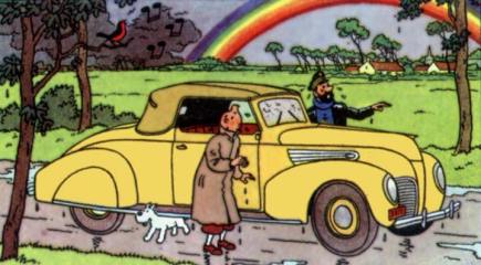 Lincoln Zephyr Cartoon