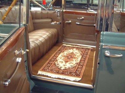 Interior of Stalin's ZIL ZIS 115